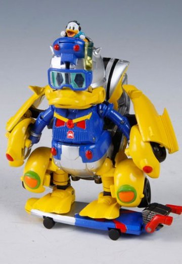变形金刚 ディズニーレーベル ドナルドダック ホリデービークル カラー | Hpoi手办维基