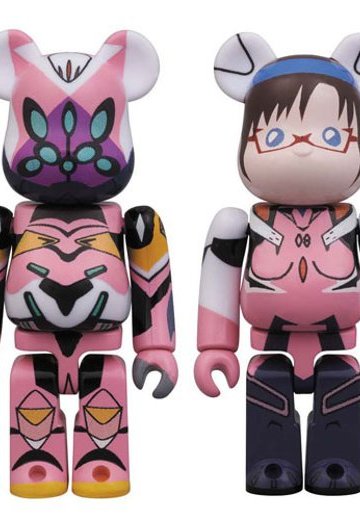 ベアブリック No.000EVA-F EVA新剧场版：Q 2体SETF | Hpoi手办维基