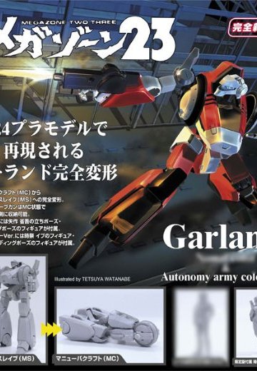 メガゾーン23 1/24 可変花环 自治军カラーVer. 限定品 | Hpoi手办维基