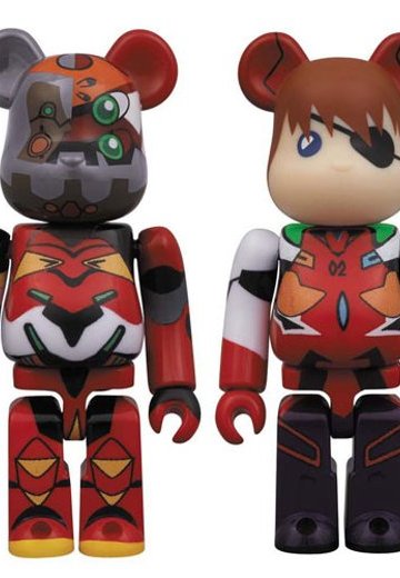 ベアブリック No.000EVA-E EVA新剧场版：Q 2体SETE | Hpoi手办维基