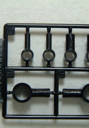 M.S.G モデリングサポートグッズ ポリユニット(黑) D115B T字轴タイプ（Ｌ） | Hpoi手办维基