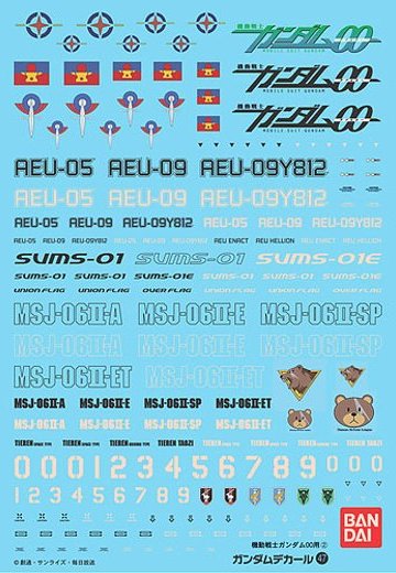 高达 デカール GD47 OO汎用(2) | Hpoi手办维基