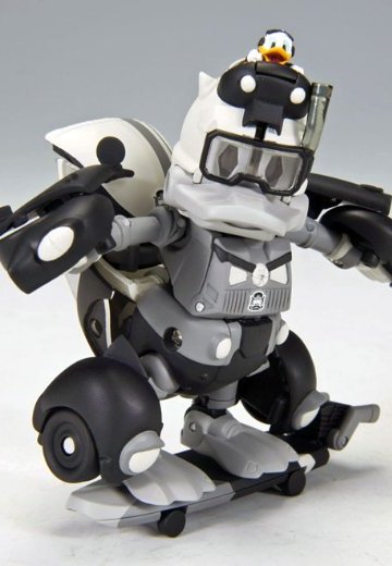 变形金刚 ディズニーレーベル ドナルドダック ホリデービークル モノクローム | Hpoi手办维基