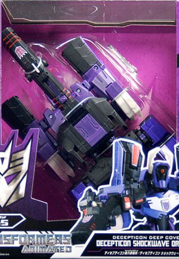 变形金刚 アニメイテッド TA45 ディセプティコンショックウェーブ OriginalVer.