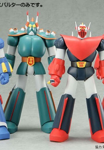 メカアクション系列 ブロッカー军団IVマシーンブラスター サンダイオー＆ボスパルダー 通常版 | Hpoi手办维基