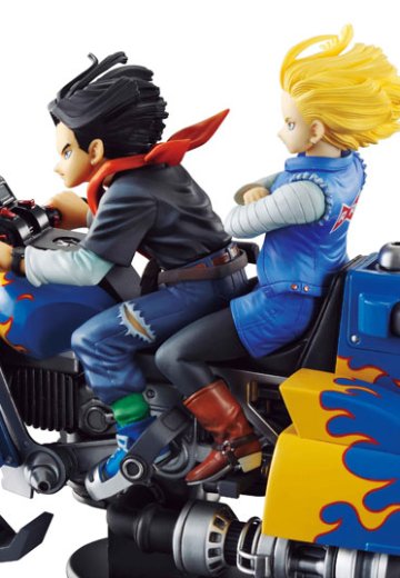 デスクトップリアルマッコイ 龙珠Z 04 人造人间17号＆18号