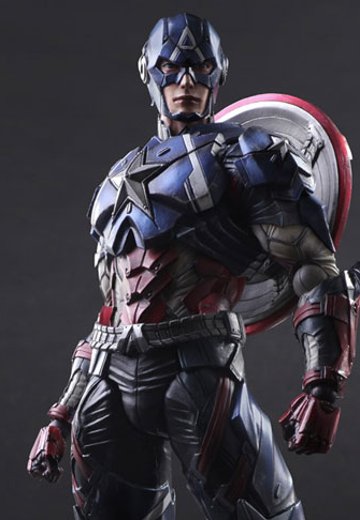 Valiant PlayArts改 マーベルユニバース 美国队长