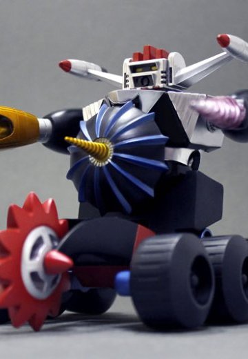 ダイナマイトアクション！HYBRID No.1 『超人戦队バラタック』 黑バラタック | Hpoi手办维基