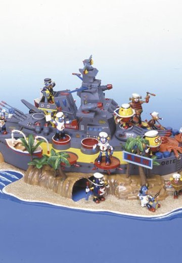 复刻版 ロボダッチ No.01 戦舰岛 | Hpoi手办维基