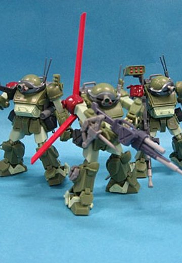 装甲骑兵ボトムズ アクティックギア AG-EX07 リーマンスカッド 3机SET | Hpoi手办维基