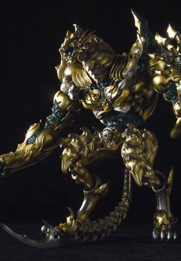 牙狼系列 换装铠甲与剧中道具第五作 心灭兽身牙狼与魔道指环扎尔巴战损版 | Hpoi手办维基