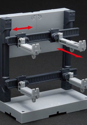 H・ハンガー用拡张キット アームアクセサリーSET【グレー】 | Hpoi手办维基