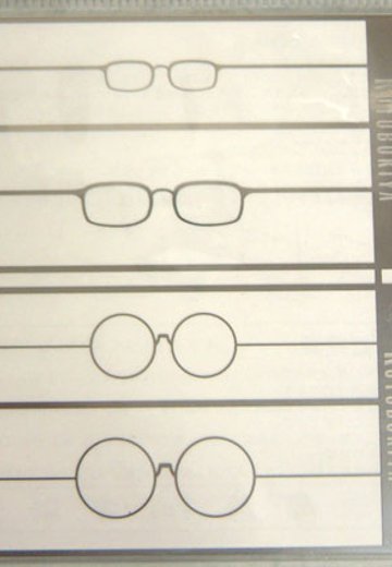 M.S.G モデリングサポートグッズ E105S メガネフレーム4・シルバー | Hpoi手办维基