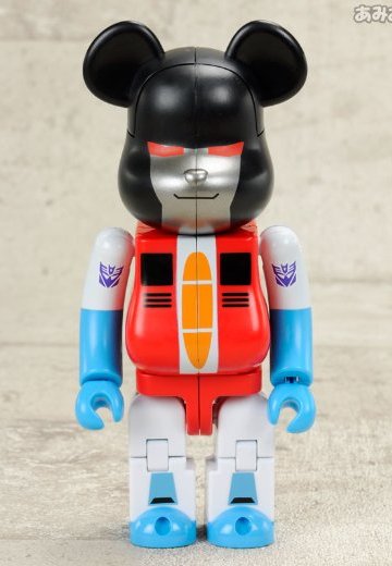 BE＠RBRICK No.B＠-000TF04 BE＠RBRICK × TRANSFORMERS STARSCREAM | Hpoi手办维基