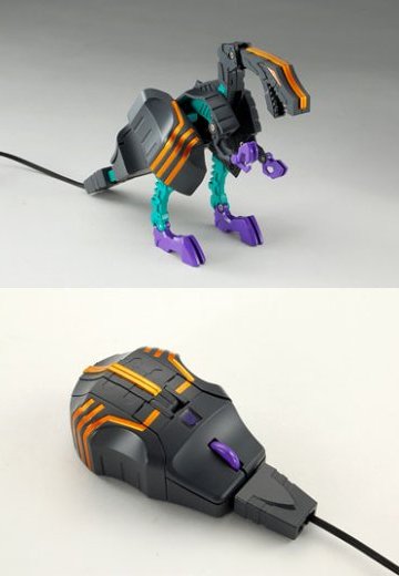 变形金刚 デヴァイスレーベル ダイナザウラー operating LASER MOUSE