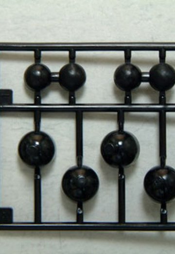 M.S.G モデリングサポートグッズ ポリユニット(黑) D117B ダブル铁球（Ｌ） | Hpoi手办维基