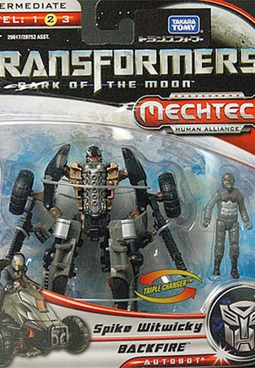 变形金刚 ムービー DA21 バックファイアー＆スパイク・ウィトウィッキー | Hpoi手办维基