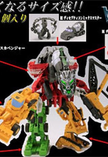 变形金刚 ムービー EZコレクションDX デバステーター 7种SET | Hpoi手办维基