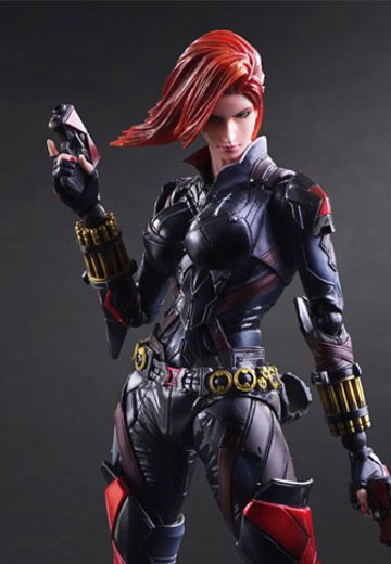 Valiant PlayArts改 マーベルユニバース ブラックウィドウ | Hpoi手办维基