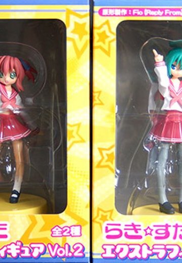 幸运星 EXフィギュア Vol.2 岩崎南/小早川优 2种套件  | Hpoi手办维基