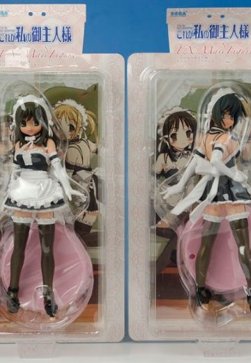 我的主人爱作怪 EX女仆フィギュア 第１弾 泽渡泉＆仓内安奈 ２种セット  | Hpoi手办维基