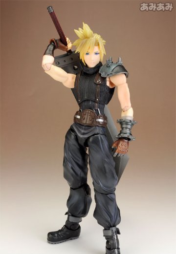 ディシディア 最终幻想 PlayArts改 クラウド 可动手办 | Hpoi手办维基