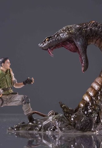 バイオハザード Figure Collection Vol.4 クリス・レッドフィール vs ヨーン