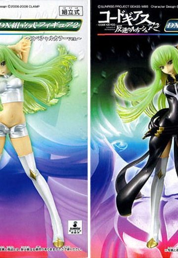 CODE GEASS 叛逆的鲁鲁修R2 DX组立式フィギュア2 -スペシャルカラーver.- C.C. 2种套件  | Hpoi手办维基