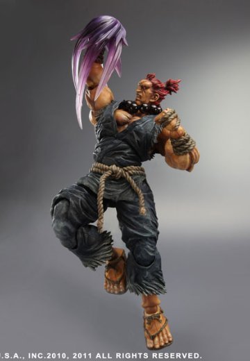 スーパー街霸4 PlayArts改 Vol.2 豪鬼 可动手办