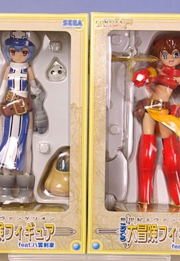 EVA Extra大冒険フィギュア feat.八云剣豪 绫波丽＆明日香 2种套件 