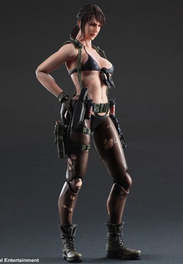 PlayArts改 メタルギアソリッドV クワイエット | Hpoi手办维基