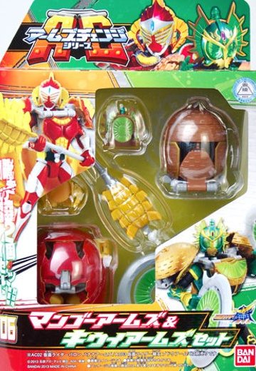 假面骑士铠武 AC06 マンゴーアームズ＆キウイアームズSET