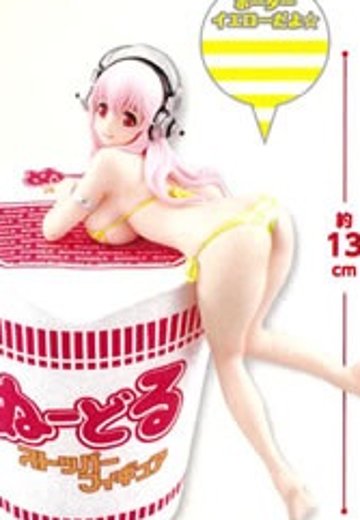 超级索尼子 压泡面 黄色条纹 | Hpoi手办维基