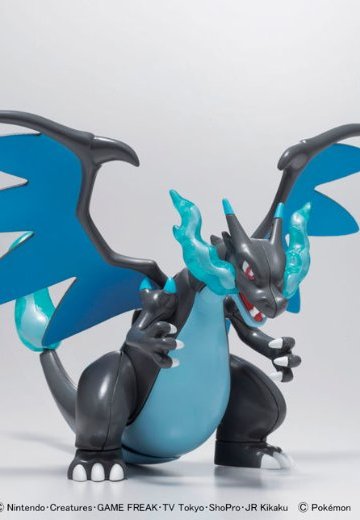 宝可梦拼装模型收藏 系列编号36 特选系列 超级喷火龙X