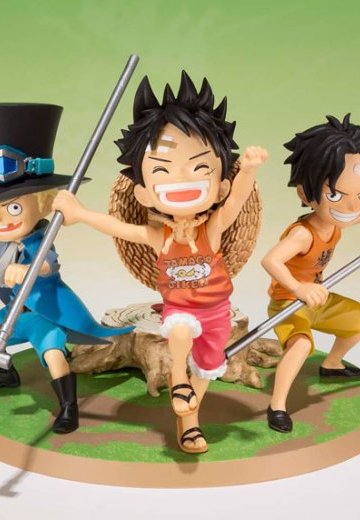 Figuarts ZERO 路飞・艾斯・萨波 -义兄弟的约定- 『海贼王』 | Hpoi手办维基