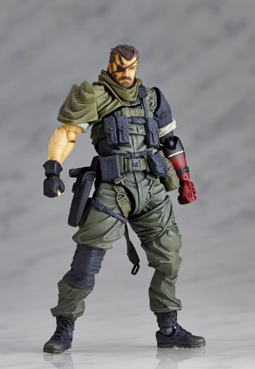 マイクロヤマグチ／リボルミニ MGSV幻痛  斯内克 野战服Ver. | Hpoi手办维基