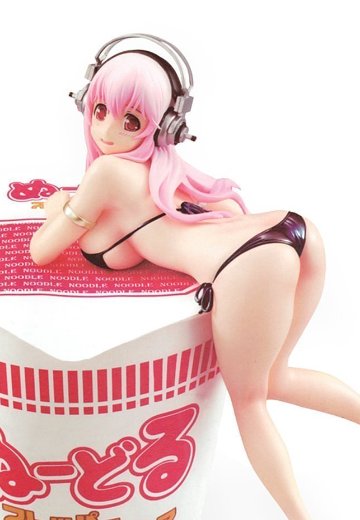 超级索尼子 压泡面 黑色 | Hpoi手办维基