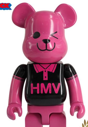 BE＠RBRICK HMV BLACK POLO 400％ 25th Anniverasry ver. | Hpoi手办维基