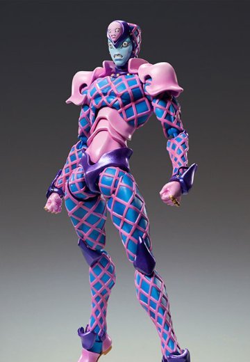 超像可动  JOJO的奇妙冒险 第五部 黄金之风 绯红之王 Ver.BLUE (荒木飞吕彦指定配色) | Hpoi手办维基