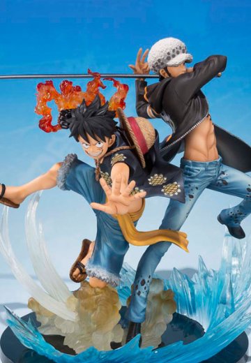 Figuarts ZERO 路飞＆罗 -5周年版- 『海贼王』 | Hpoi手办维基