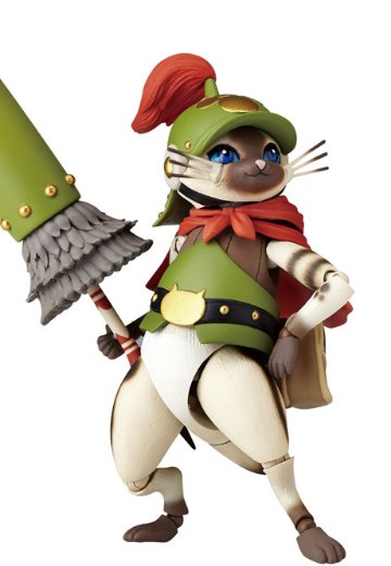 Vulcanlog(ヴァルカン-ログ) 005『怪物猎人』モンハンリボ 战斗猫 (ブレイブネコ系列) | Hpoi手办维基