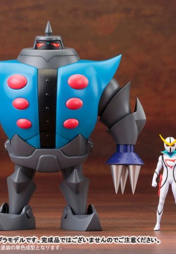 昭和模型少年クラブ 新造人间キャシャーン ツメロボット(キャシャーンミニ手办付き) | Hpoi手办维基