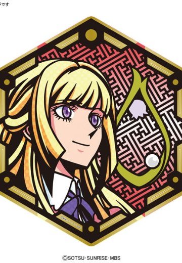 キャラスタンドプレート 高达 鉄血のオルフェンズ クーデリア・蓝那・バーンスタイン | Hpoi手办维基