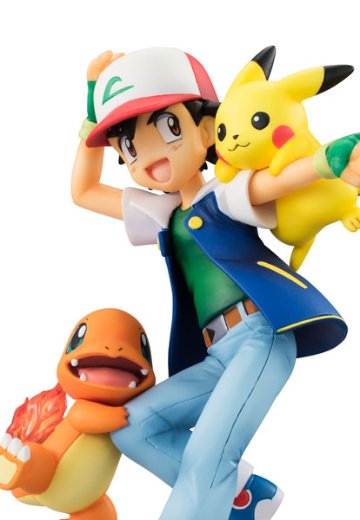 G.E.M.系列 口袋妖怪 小智＆皮卡丘＆小火龙 | Hpoi手办维基