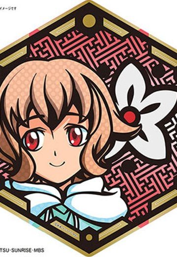 キャラスタンドプレート 高达 鉄血のオルフェンズ アトラ・ミクスタ | Hpoi手办维基