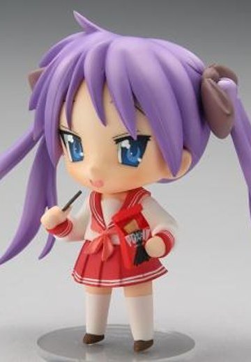 粘土人 #28c 幸运星 柊镜 Chara-ani Ver. | Hpoi手办维基