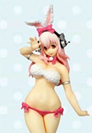 超级索尼子 概念手办 复活节兔女郎 白&粉