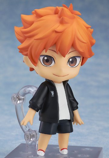 粘土人 #528 排球少年!! 日向翔阳 影山飞雄 乌野高校排球部队服 | Hpoi手办维基