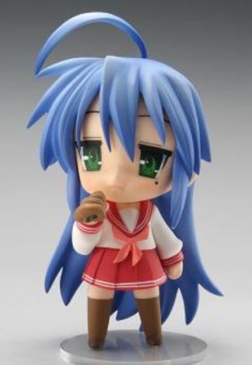 粘土人 #027c 幸运星 泉此方 （Chara-ani版） | Hpoi手办维基