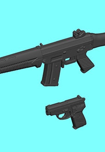 SIG SG551 and SIG SAUER P239 Set | Hpoi手办维基